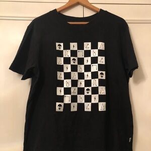Vans Black and White Graphic Tee